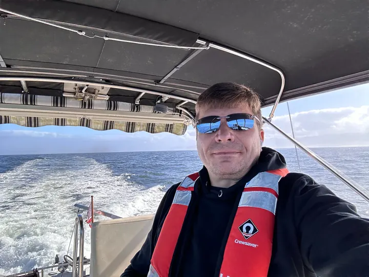 Captain underway